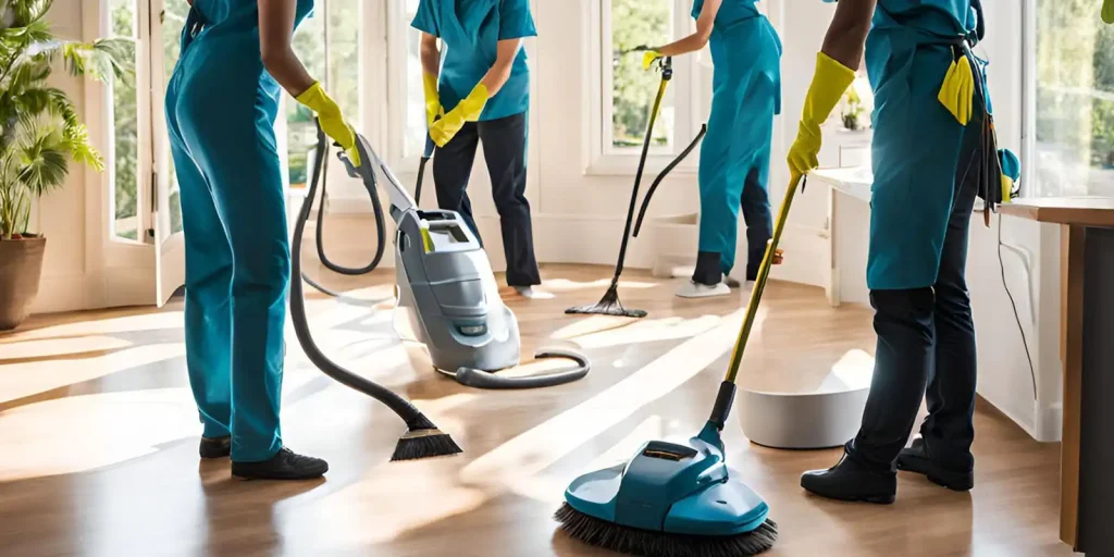Office cleaning features